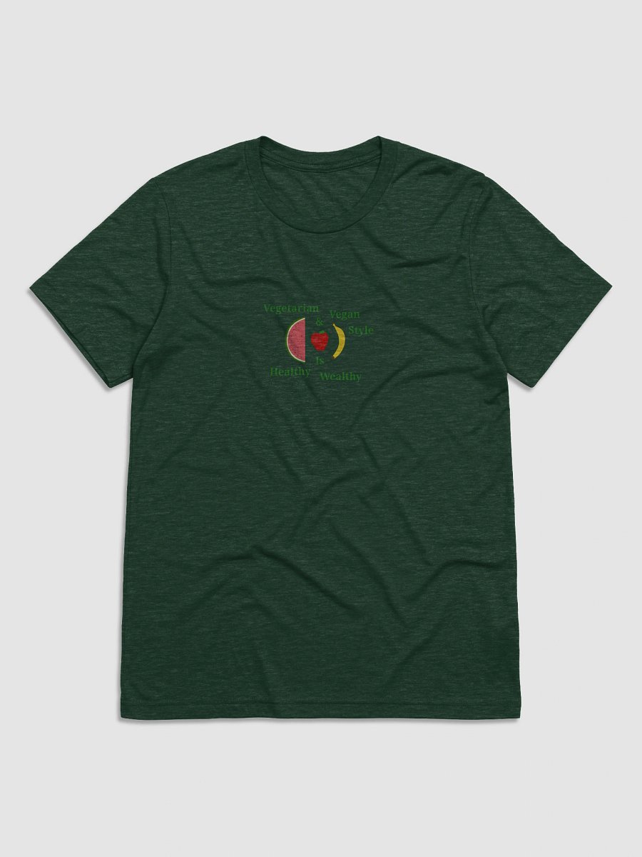 Healthy Wealthy Vegetarian Tee product image (1)