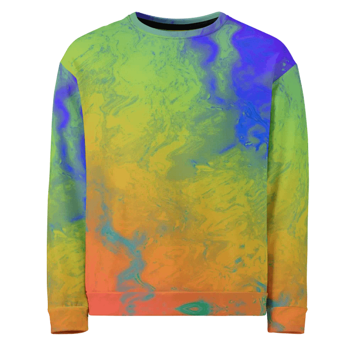 Rainbow Abstractions Unisex Sweatshirt product image (2)