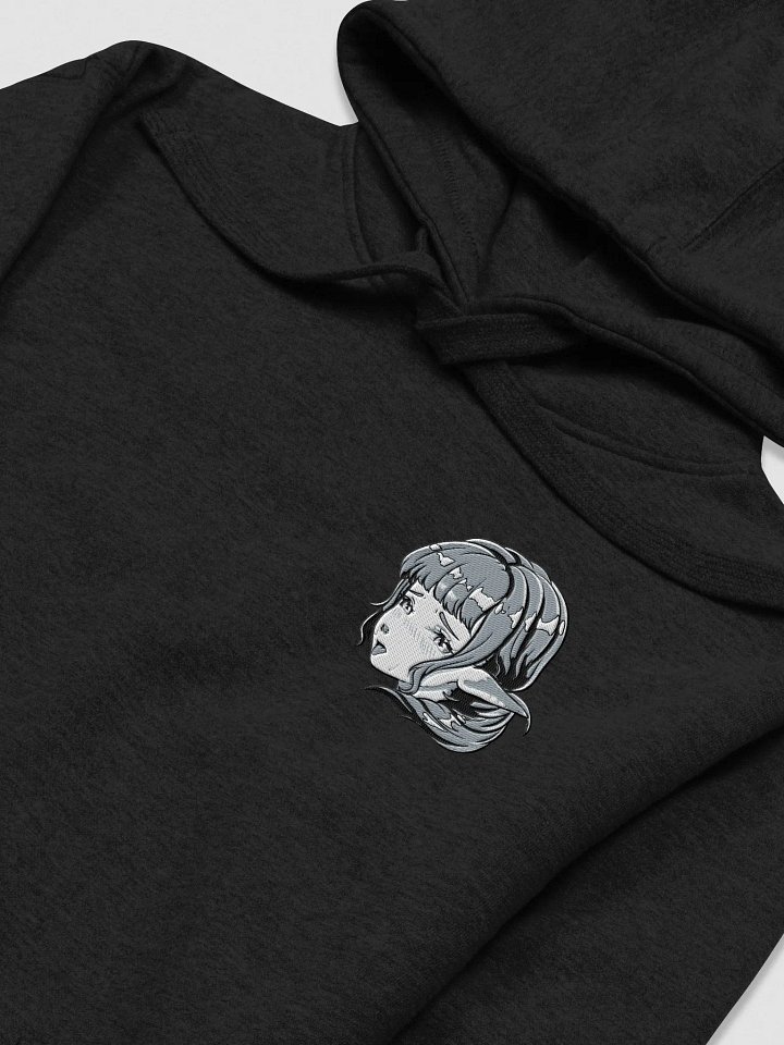 MeeshVS Elf Girl Black and White Hoodie product image (1)