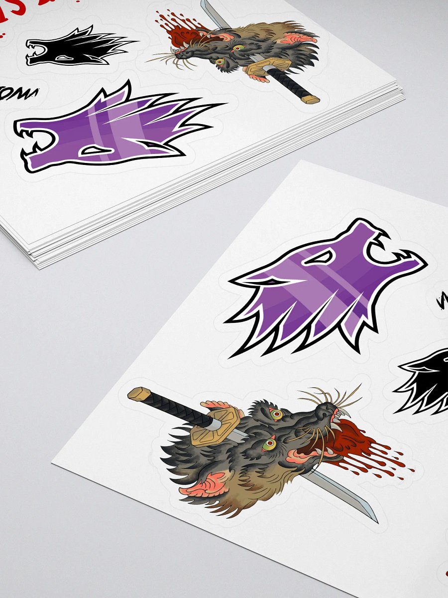 Wolfy Sticker Pack 1 product image (4)