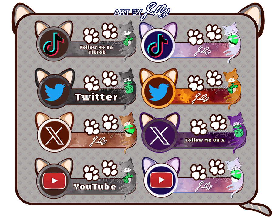 Gaming Kitty Streamer Panels product image (8)