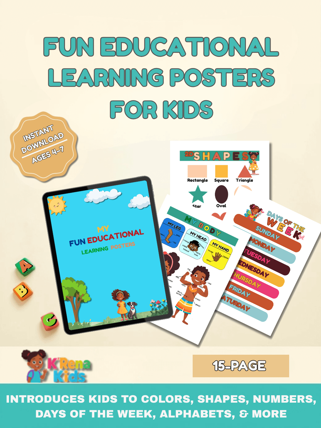 Educational Learning Posters product image (1)