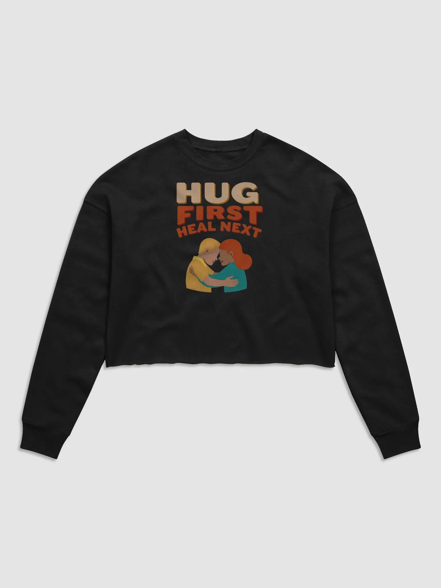 Healing Hug Crop Sweatshirt product image (1)