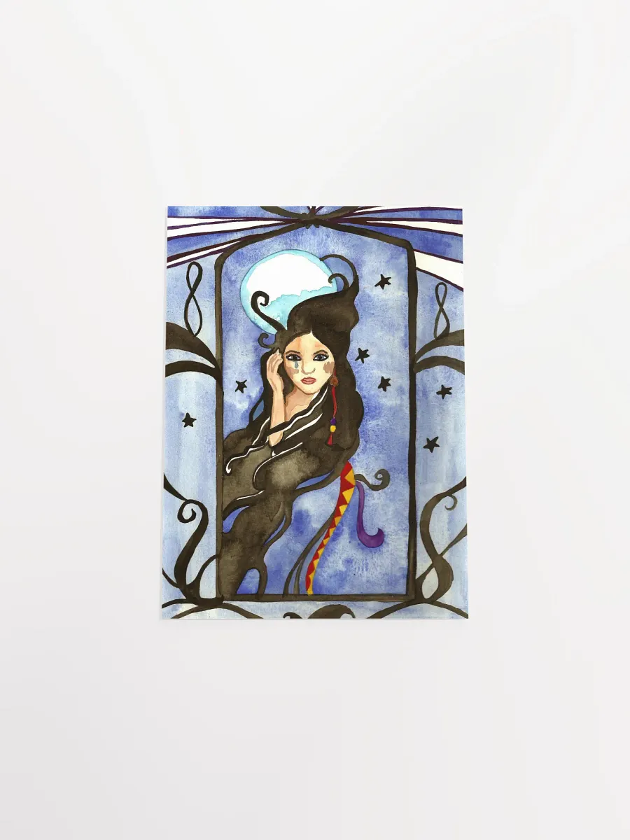 Kuutar Goddess Of The Moon Art Print product image (25)