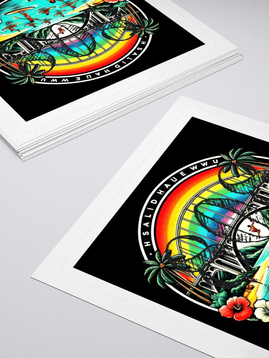Rainbow Bridge 808 Stickers product image (15)
