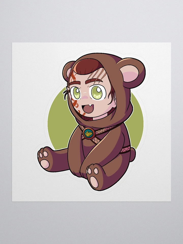 Cutie Bear Halsin Sticker product image (1)