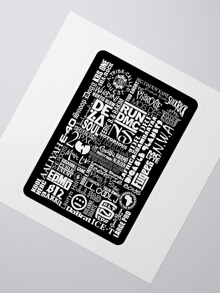 Hip-Hop Legends Sticker Set product image (2)