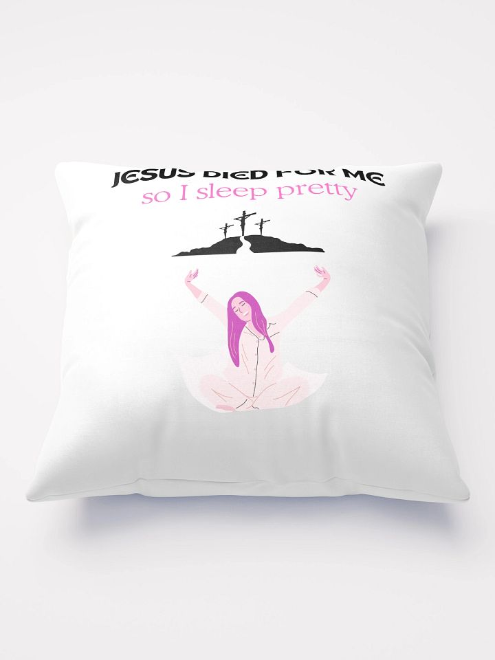 Jesus pretty girlie All-Over Print Pillow product image (2)