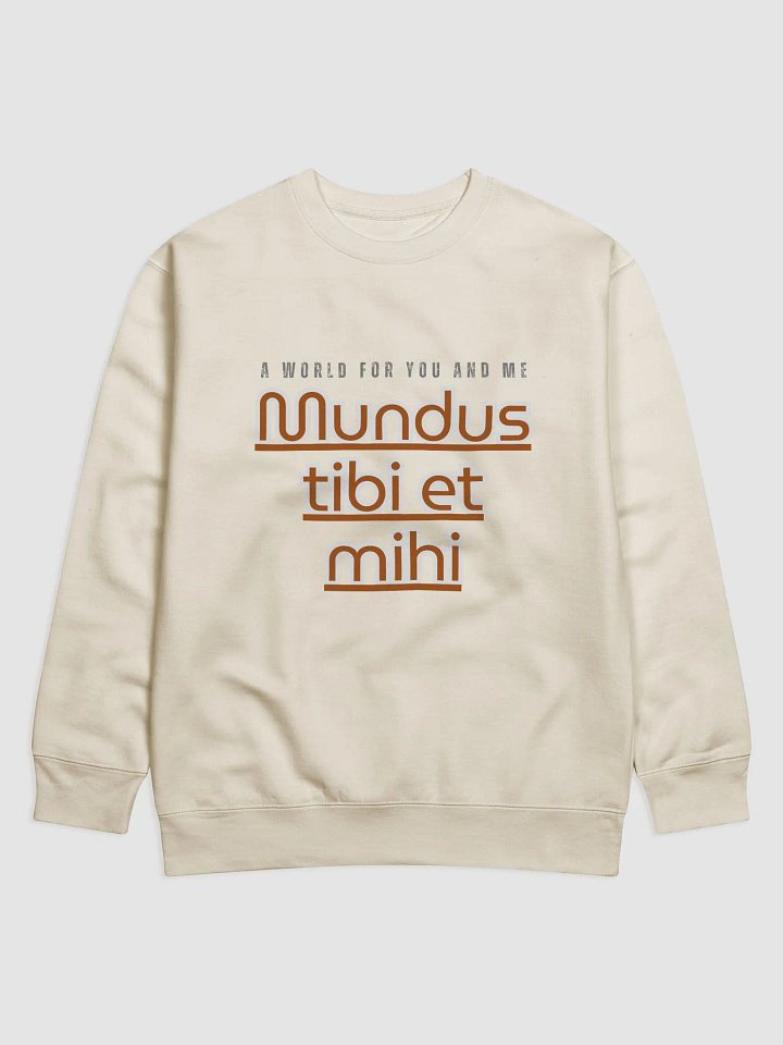 Mundus - A World for You and Me - Sweatshirt product image (5)