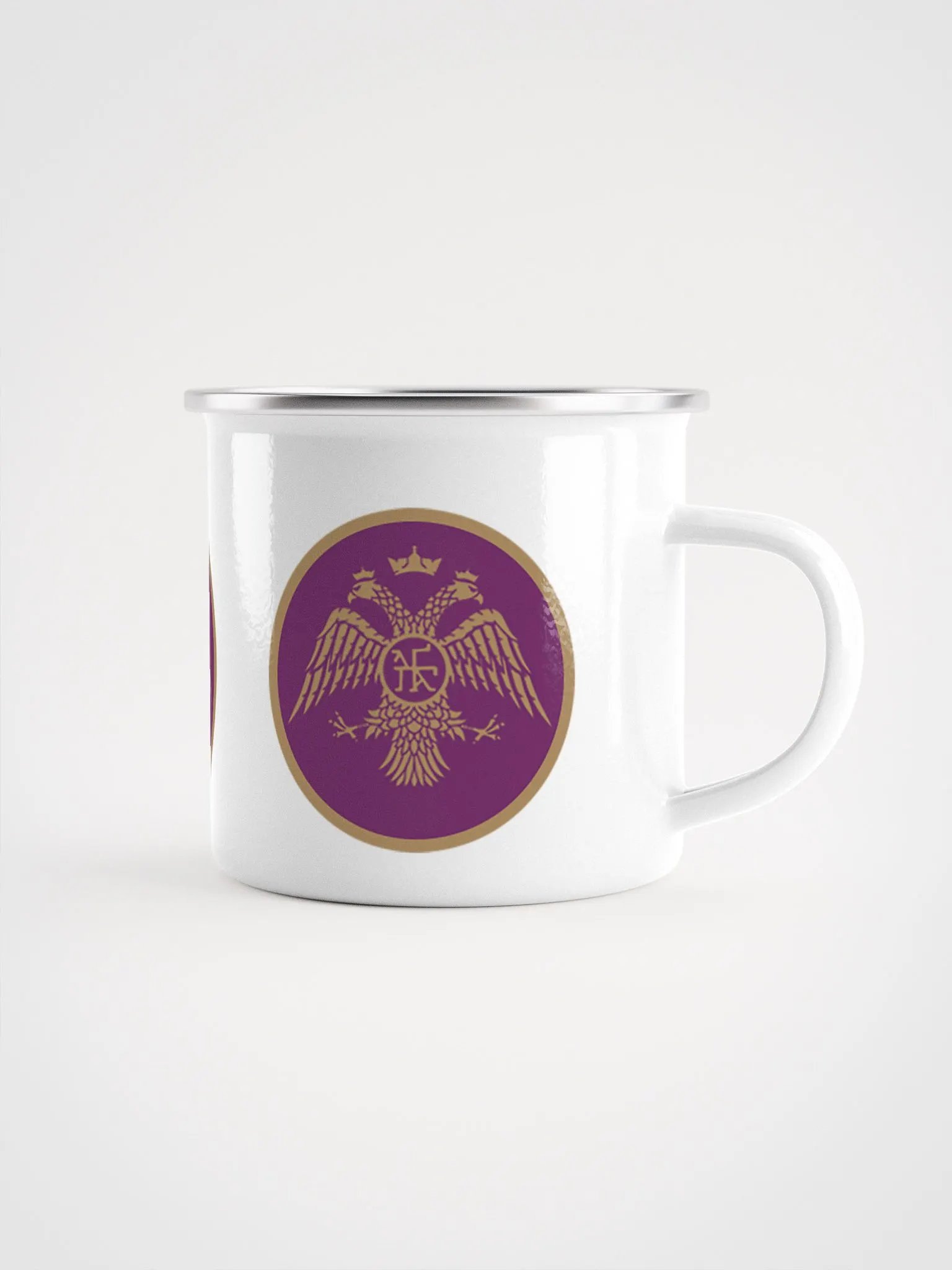 ΜΕΤΑΛΛΙΚΗ ΚΟΥΠΑ ΜΕ ΤΟ ΚΑΝΟΝΙΚΟ ΣΗΜΑ ΤΗΣ BYZANTIUM OF CARDIFF product image (1)