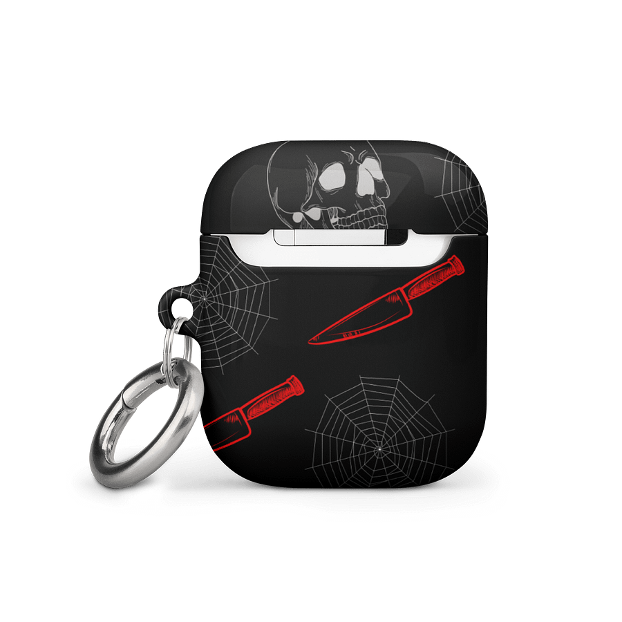 death airpod case black product image (11)