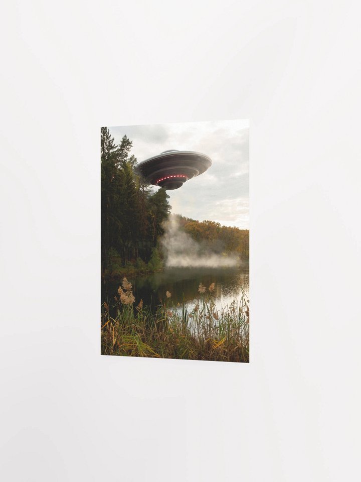 The Truth is Out There / The X-Files photo of UFO 80s — sci-fi poster, movie art, I want to believe poster, space print, aliens wall decor product image (7)