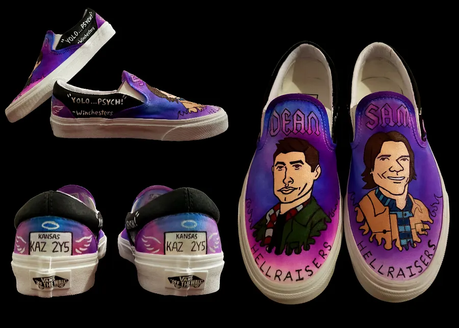 Custom Hand-painted Design on Any Sneaker product image (5)