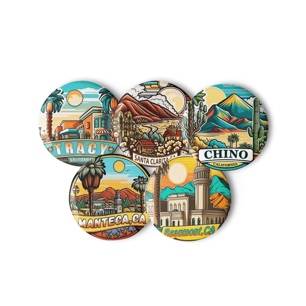 California's Hidden Gems - Set Of 5 Pins product image (6)