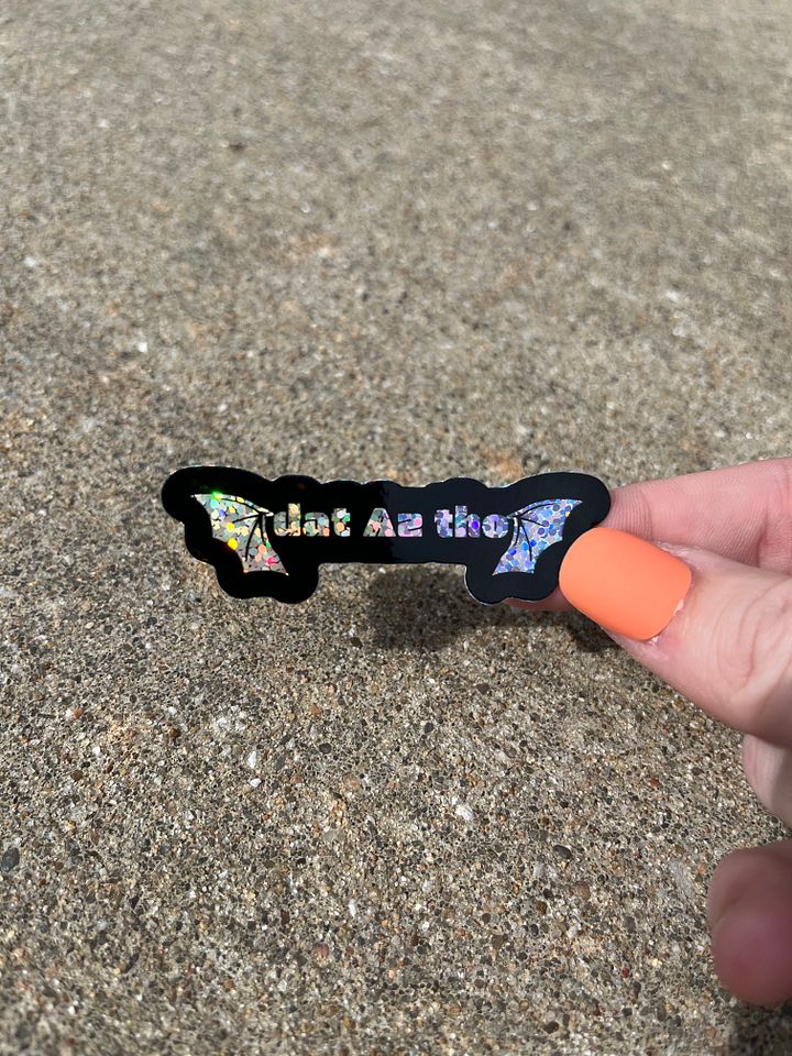 *Dat Az Tho Sticker (Glitter) product image (2)