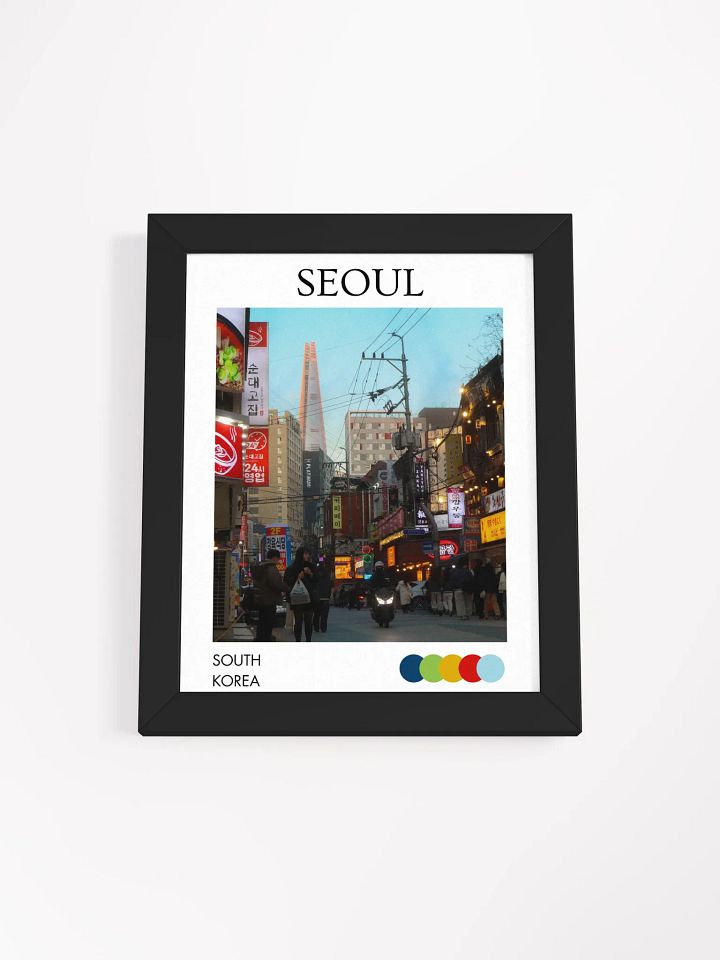 Streets of Seoul II - Framed product image (1)