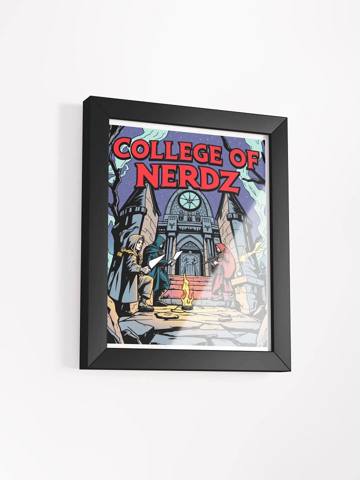 Mystical College of Nerdz Framed Poster product image (14)