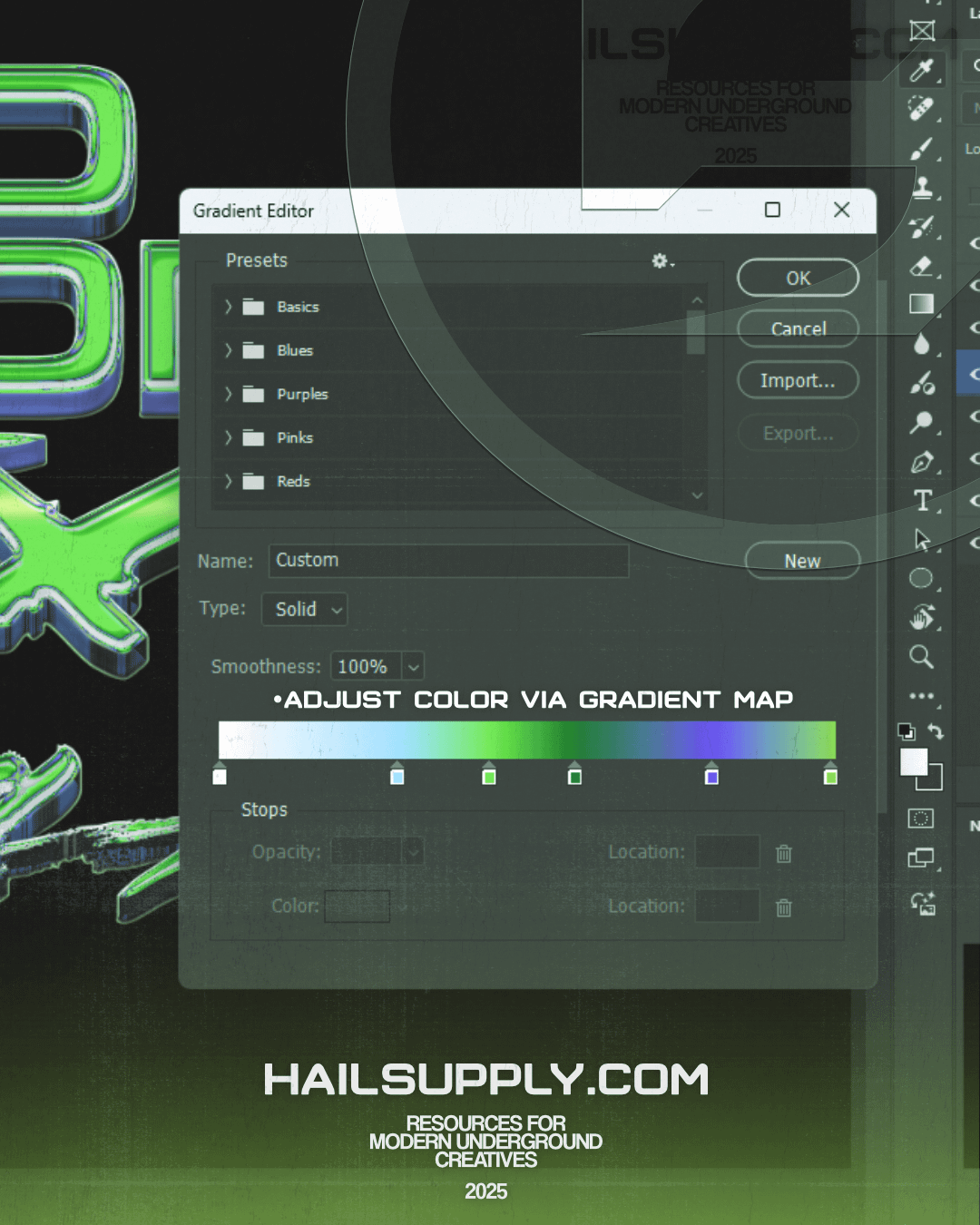 FREE 3D PHOTOSHOP CHROME TEXT EFFECT product image (5)