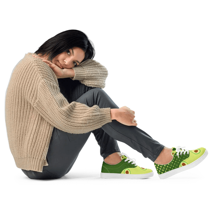 Womens Avocado Lace Up Trainers product image (2)