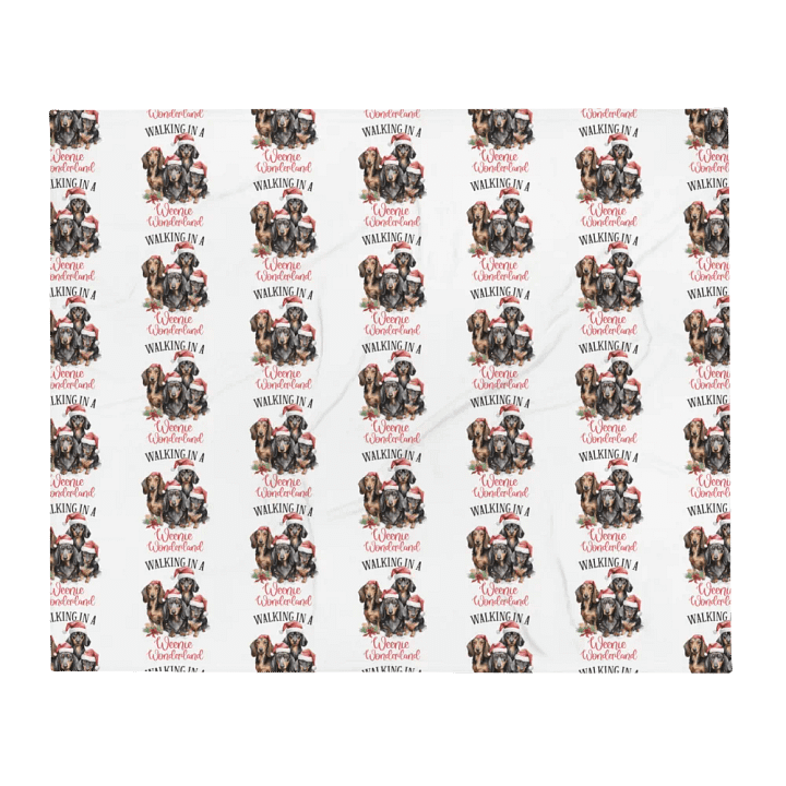 Weenie Wonderland Blanket product image (1)