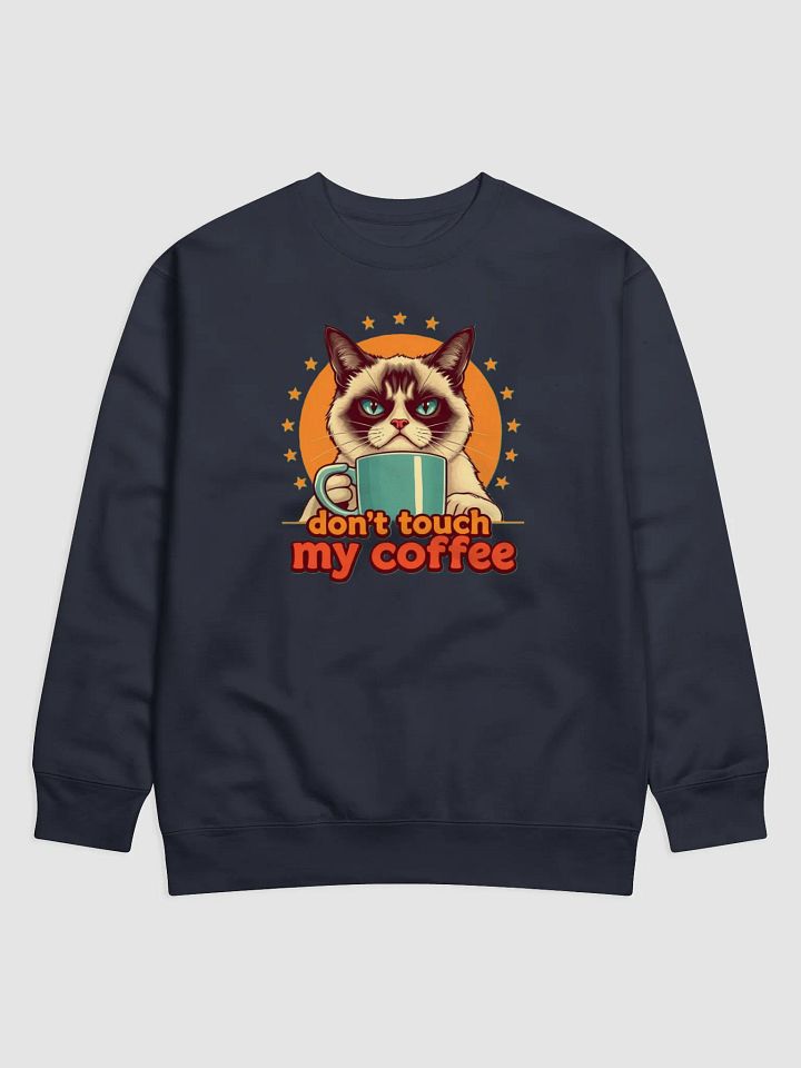 Coffee Cat Sweatshirt product image (9)