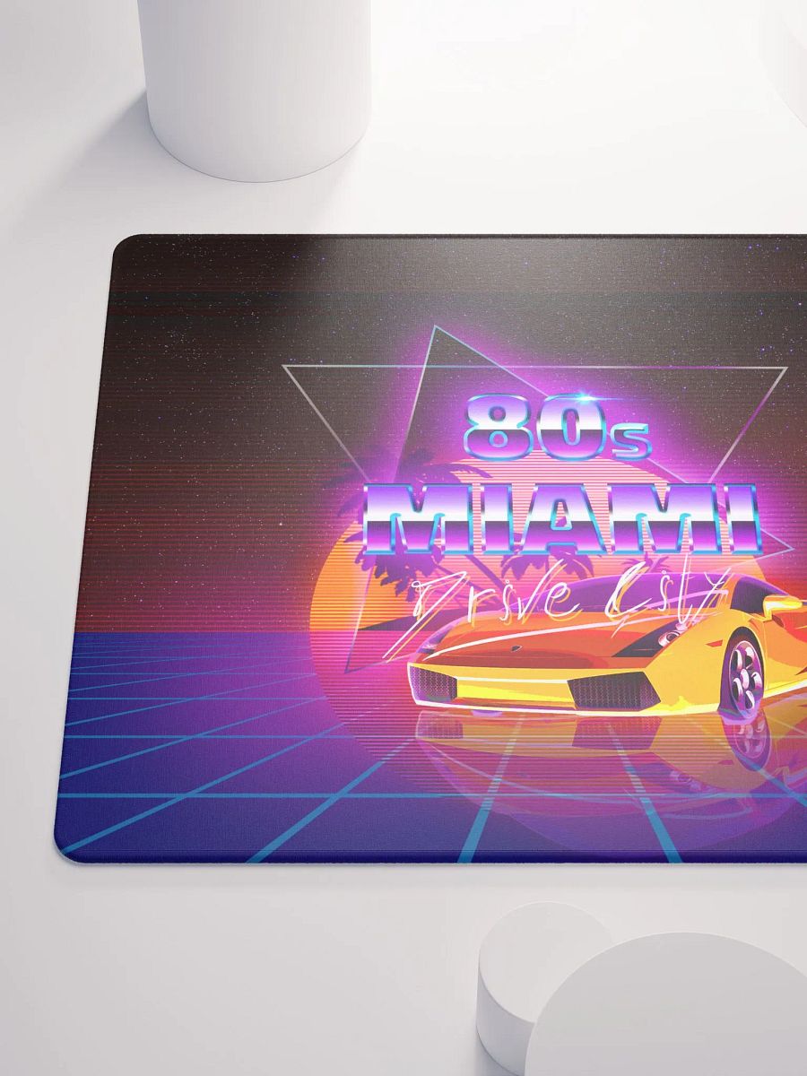 80s Miami Drive City - Gaming Mouse Pad product image (10)