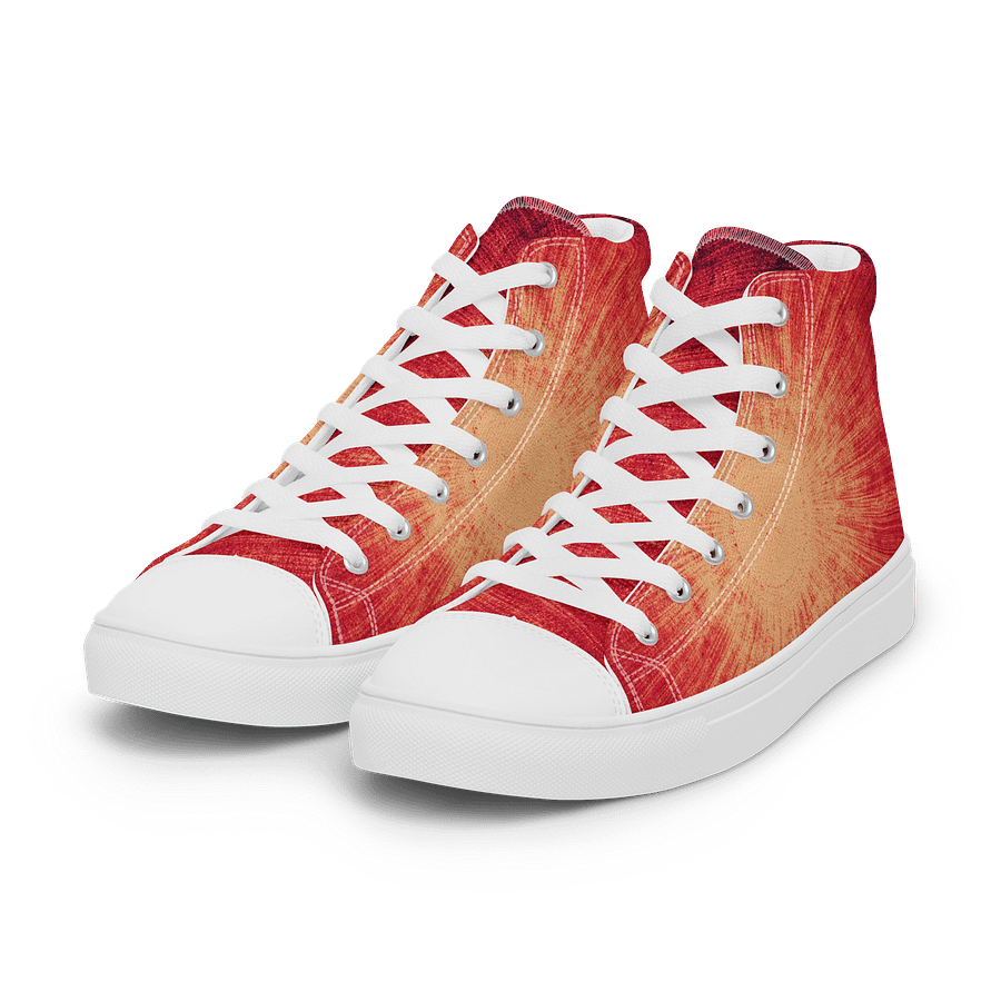 Radiant Sunburst Canvas High Tops product image (6)
