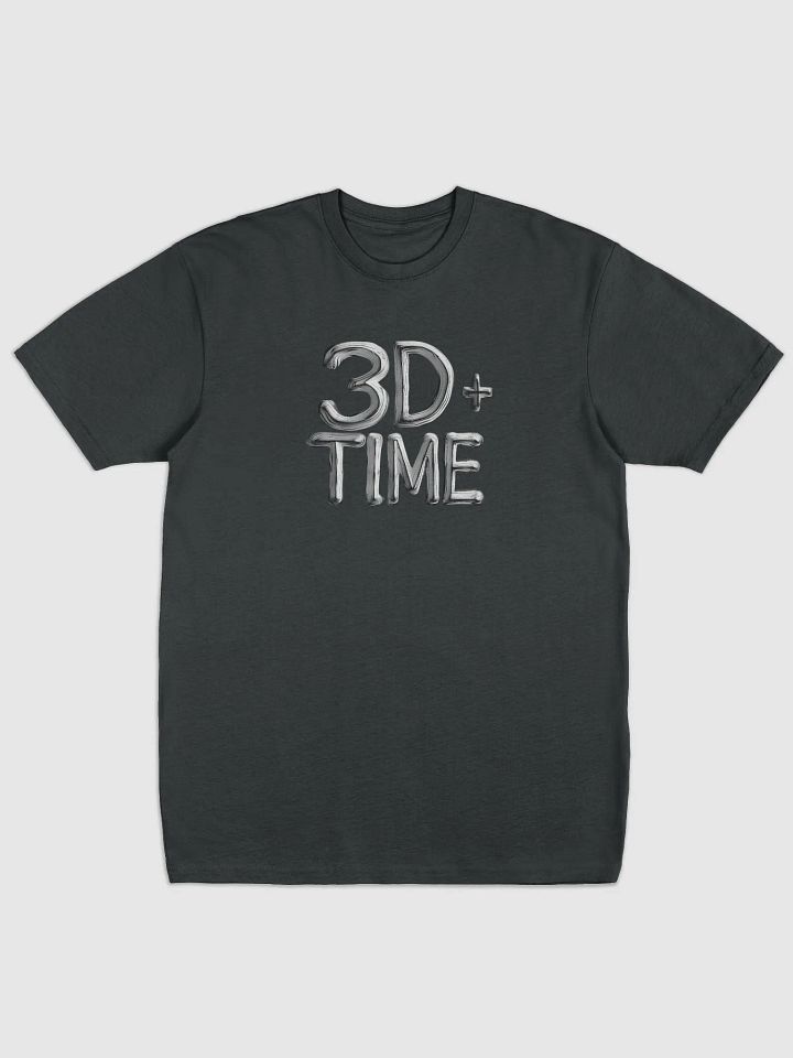 3D+time Heavy T-Shirt: Durable Style that Transcends Time product image (4)