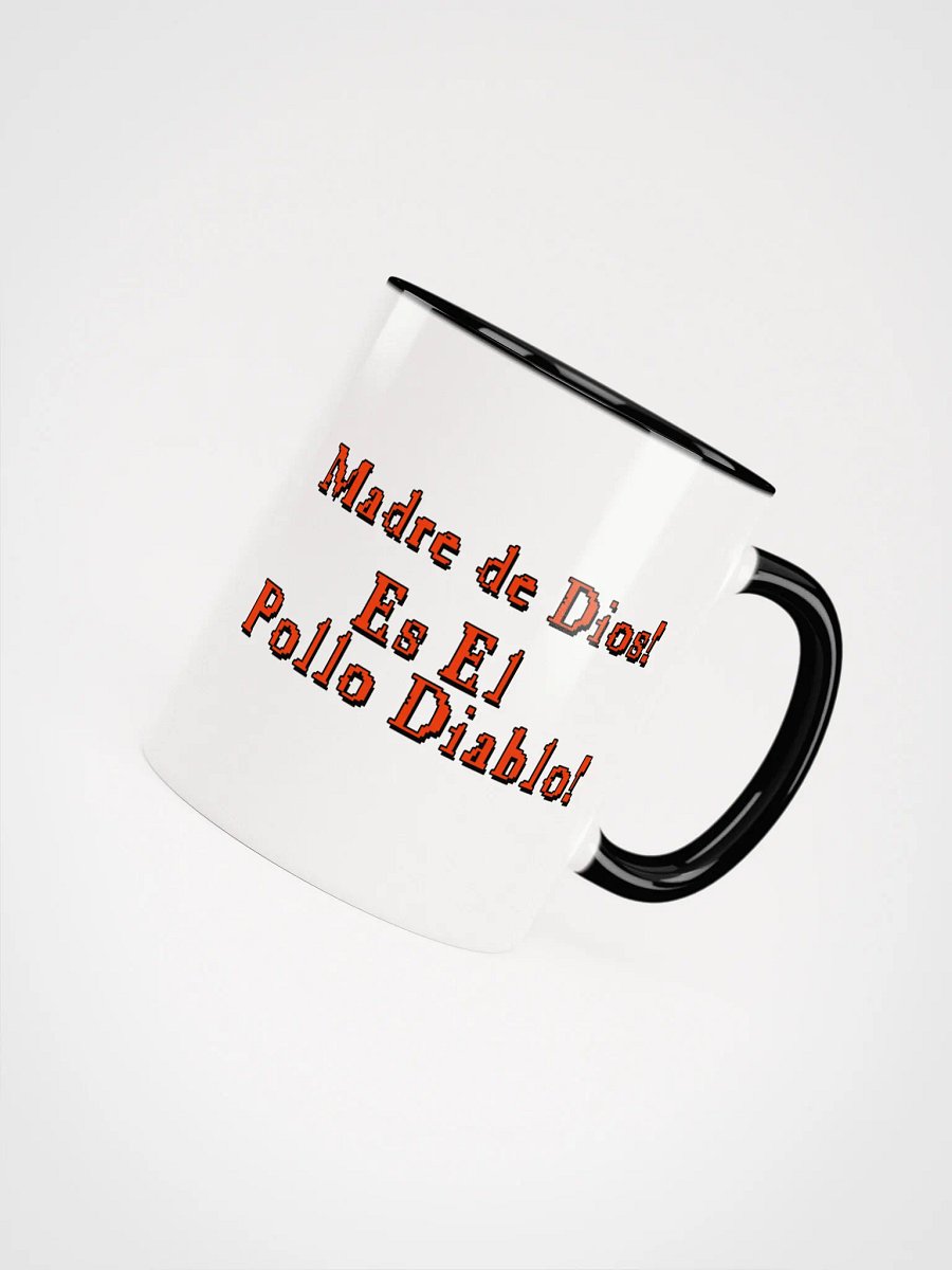 Devil Chicken Retro Pixel Art Mug product image (50)