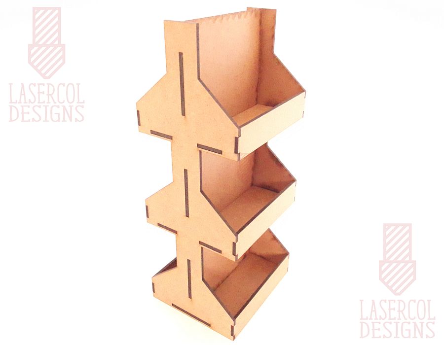 6 Pocket Business Card Holder - Laser Cut Files product image (4)