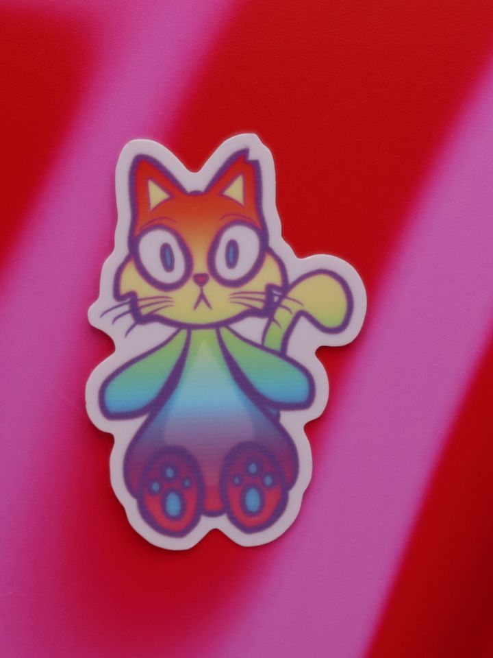 Rainbow Cat sticker product image (1)