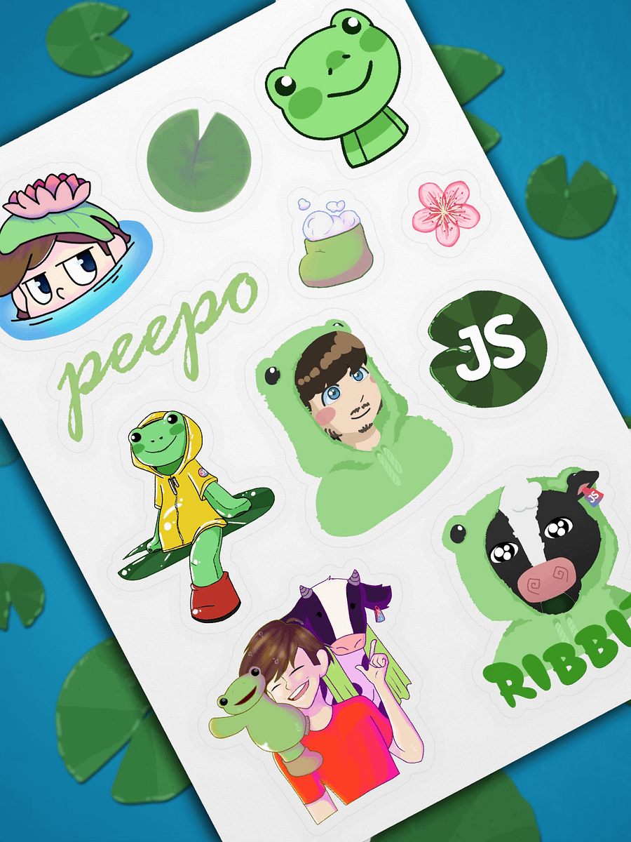 Peepo Sticker Sheet product image (2)
