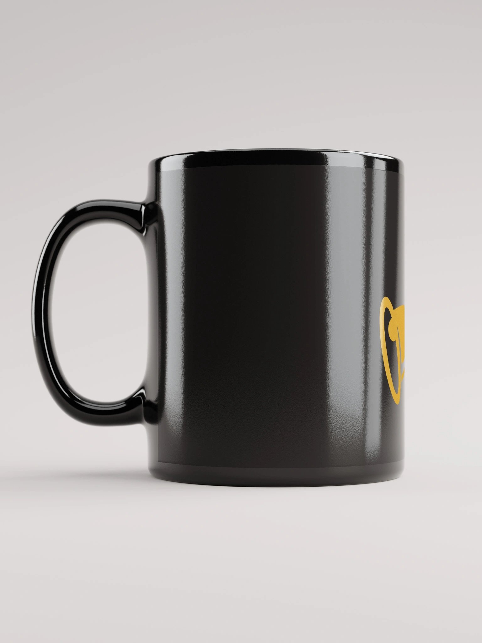 Lockbird Black Glossy Mug product image (11)