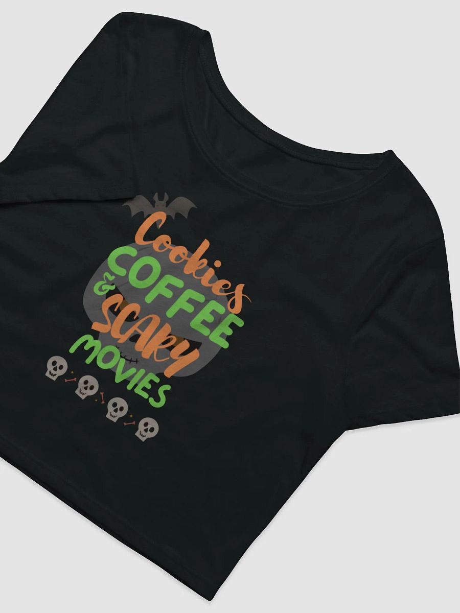 Cookies Coffee & Halloween Crop Top! product image (1)