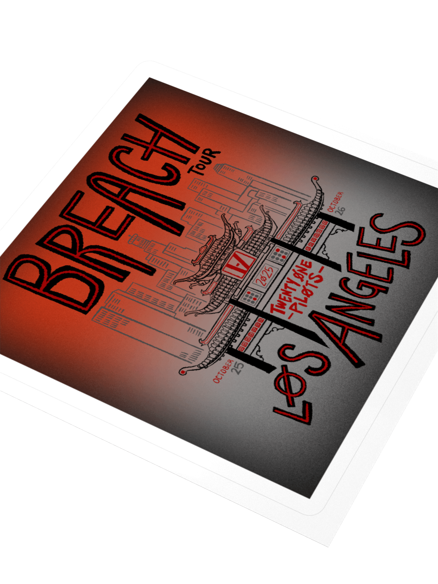 Breach LA Special Edition Clancy Sticker product image (3)