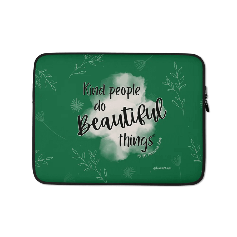KPDBT - Green Laptop Sleeve product image (1)