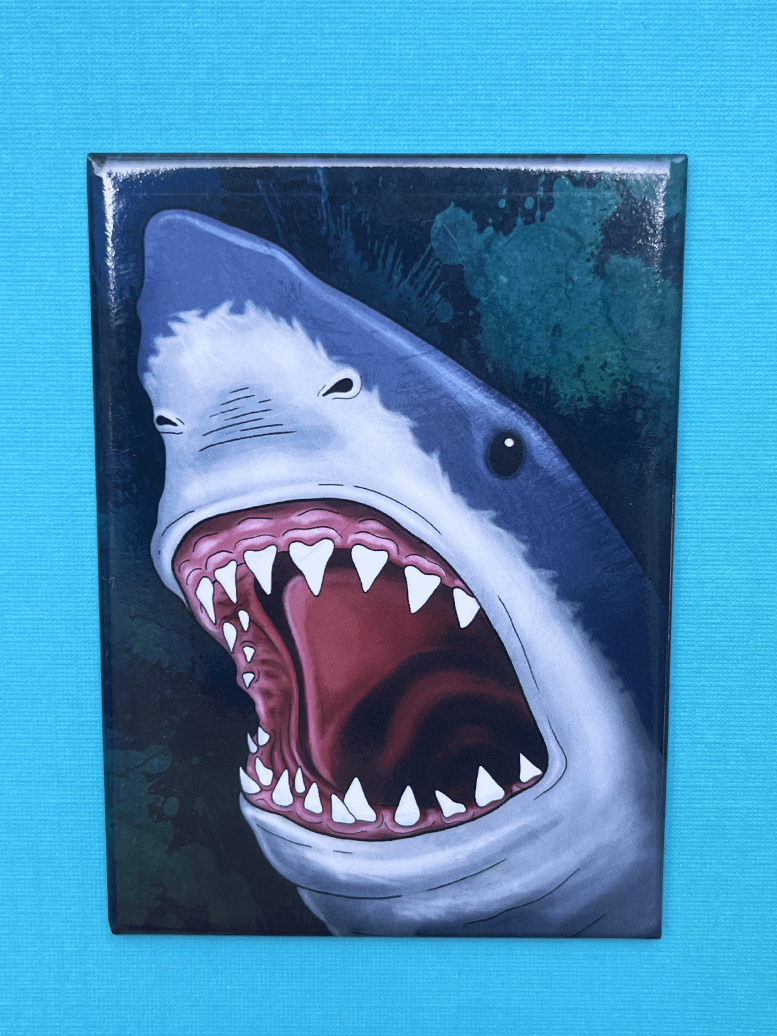 OG Shark on the Fridge Magnet product image (1)