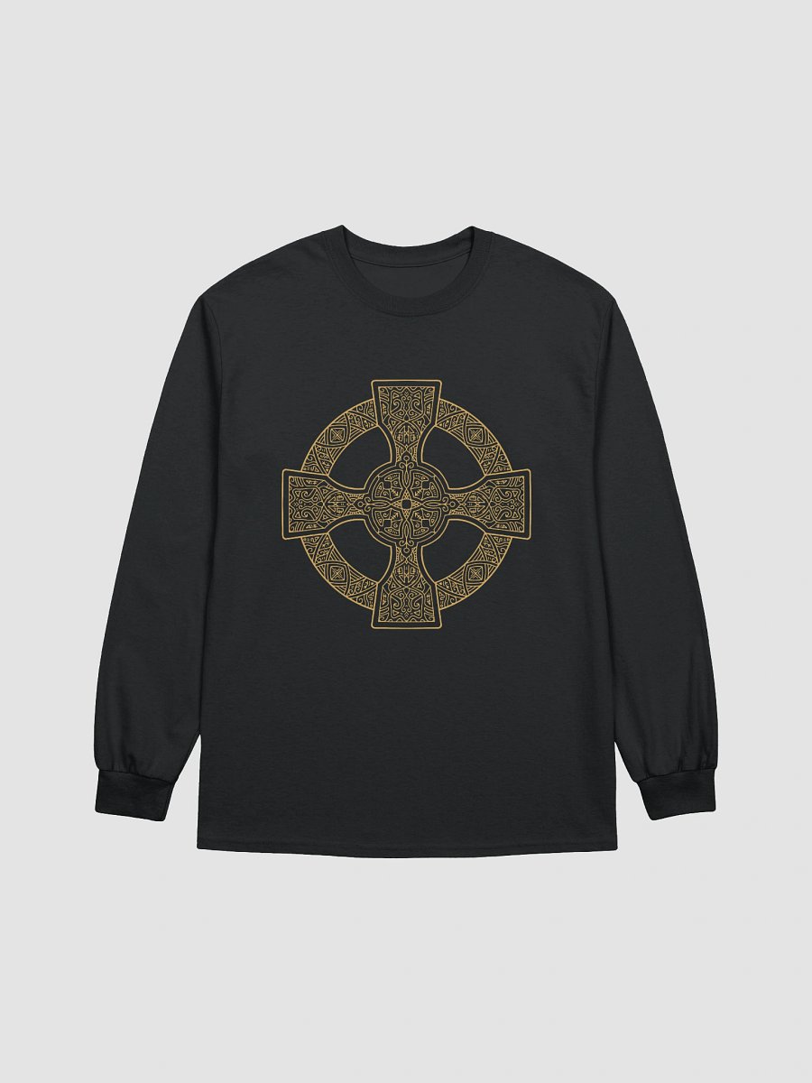 Celtic Cross Front Long Sleeve T-Shirt product image (2)
