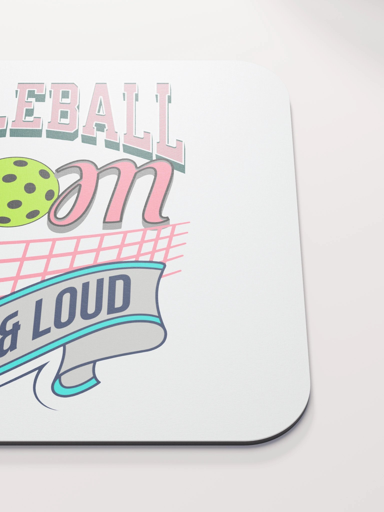 Pickleball Mom Proud And Loud Mouse Pad product image (5)