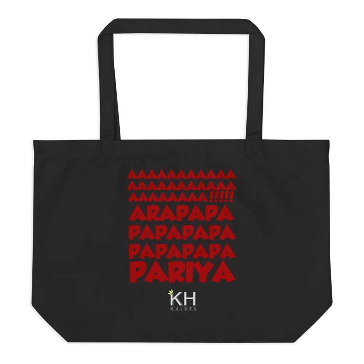 Aracuan Bird Large Tote with Lyrics product image (2)
