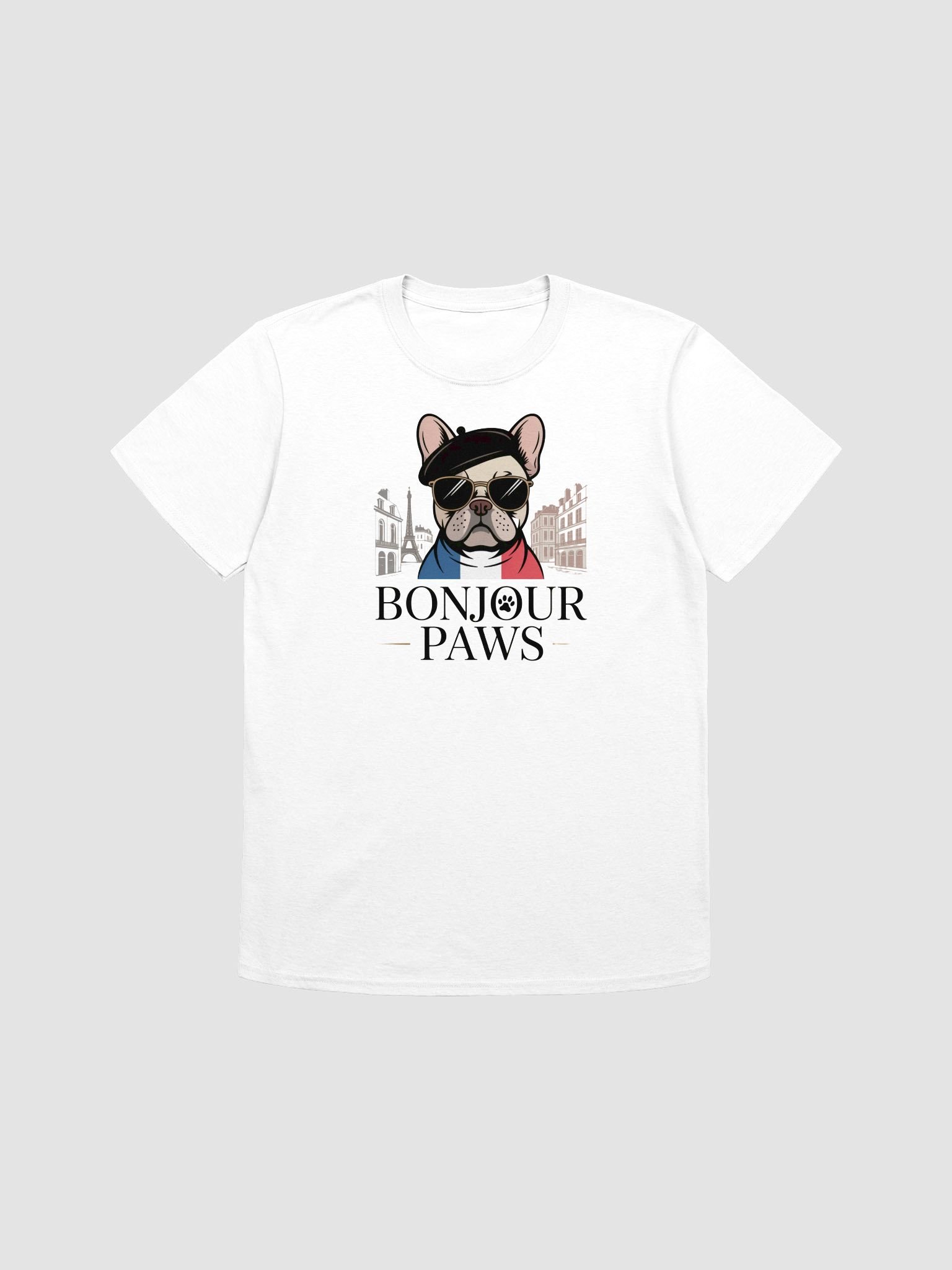 Parisian Pup Unisex Tee product image (3)
