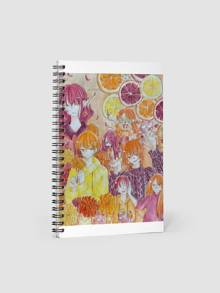 Orange Notebook product image (1)