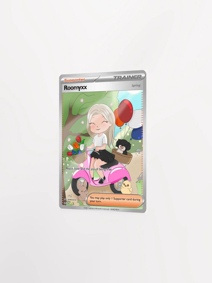 [LIMITED EDITION] ROOMYXX trainer POSTER product image (2)