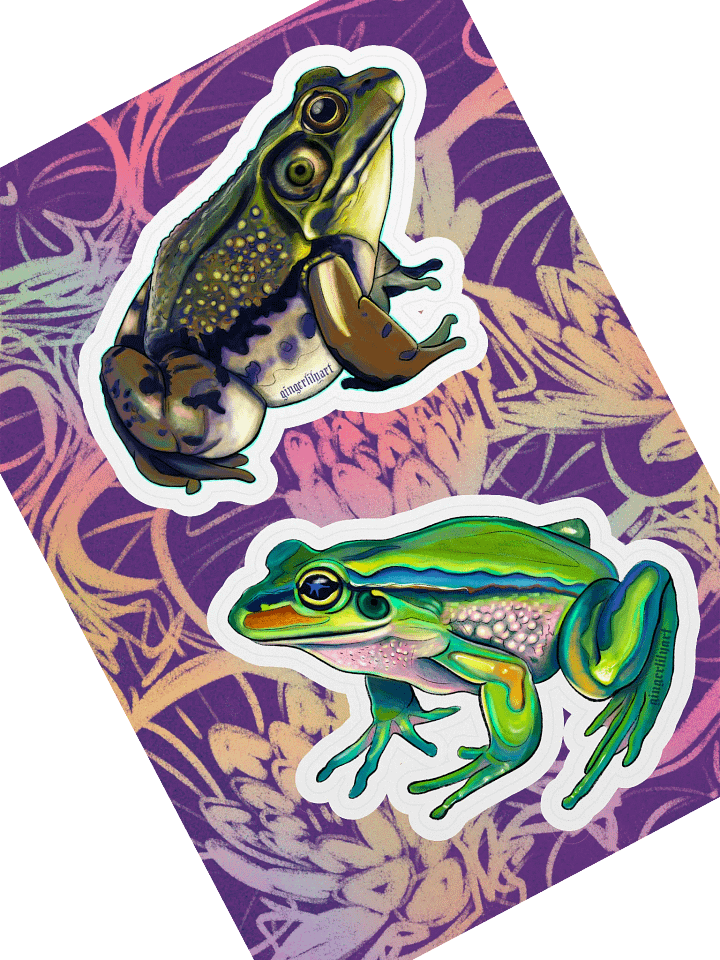 frog sticker duo product image (1)