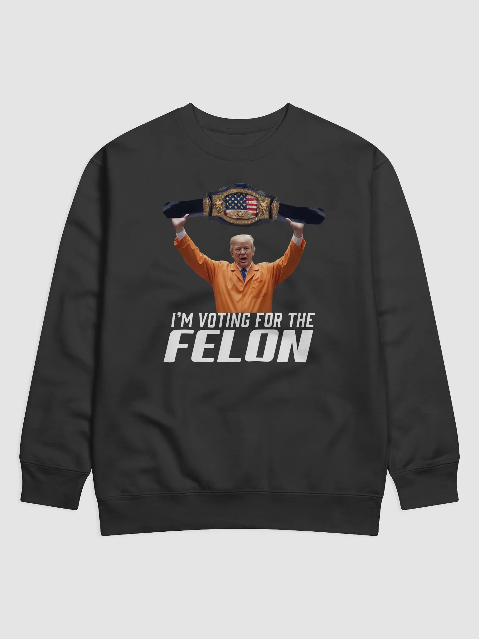 I'm Voting For The Felon Sweatshirt product image (1)
