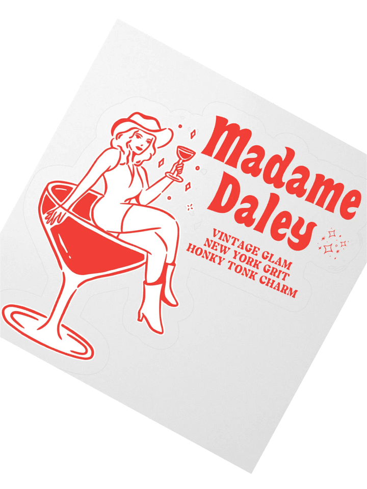 Die-cut Sticker: Cheers Darlin' product image (4)