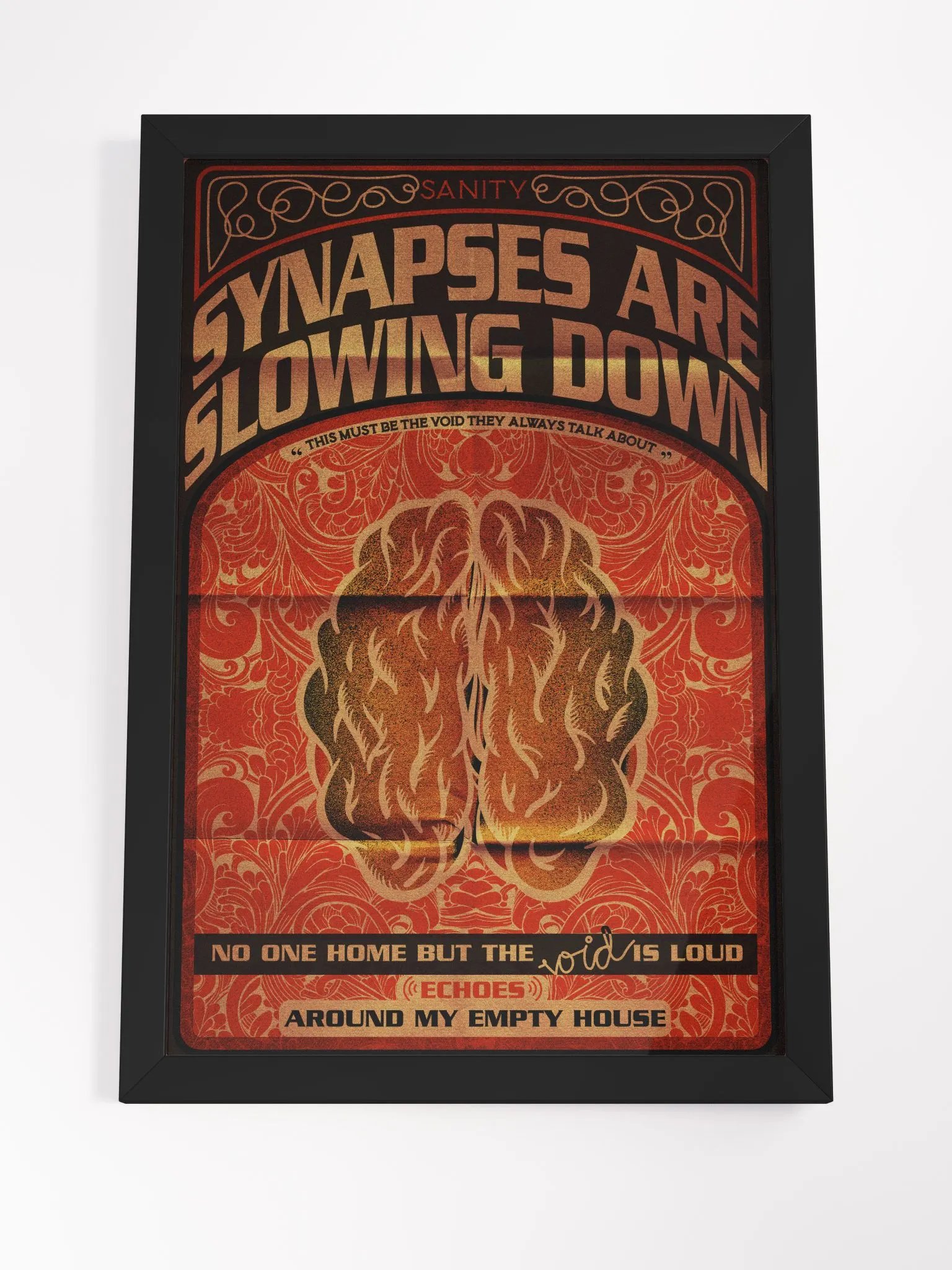 finally, i have arrived - framed print product image (4)