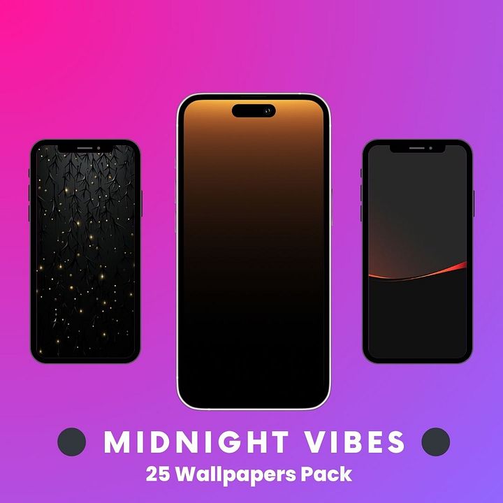 Midnight Vibes: ⚫️ Stunning Black Wallpapers for Your Phone product image (1)