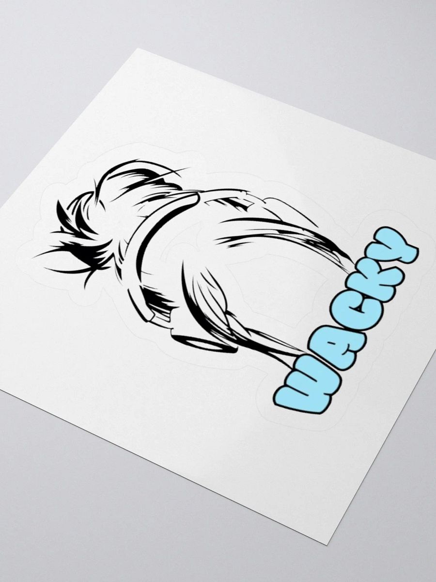 Wacky Sticker Black & Blue product image (3)