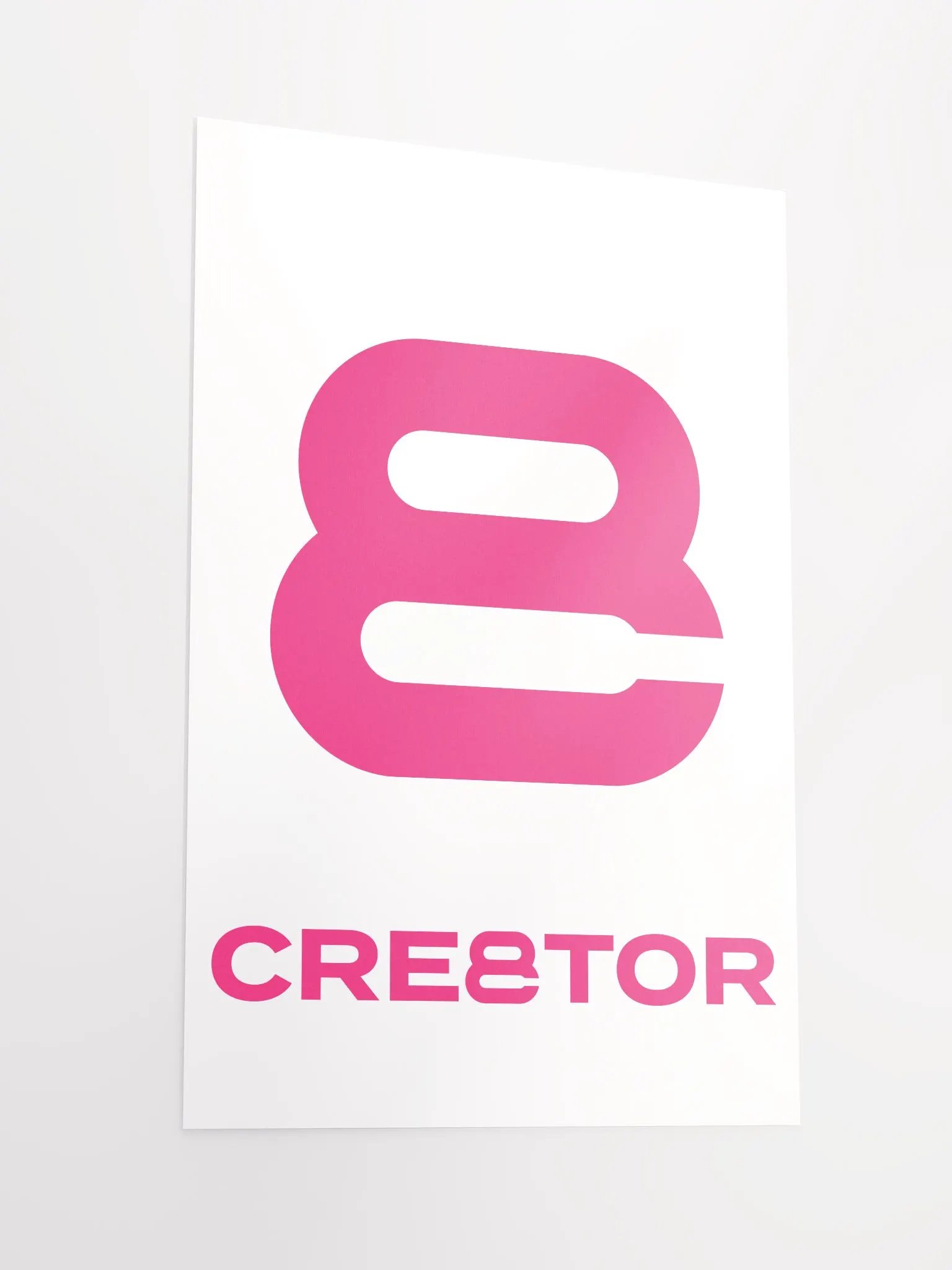 Cre8tor Logo Print product image (4)